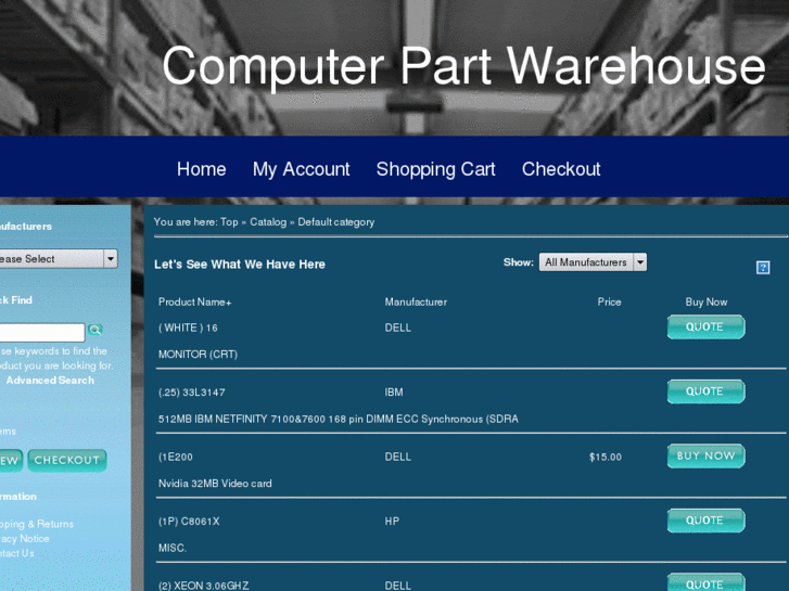 www.computerpartwarehouse.com