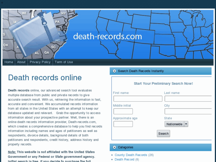 www.death-records.com