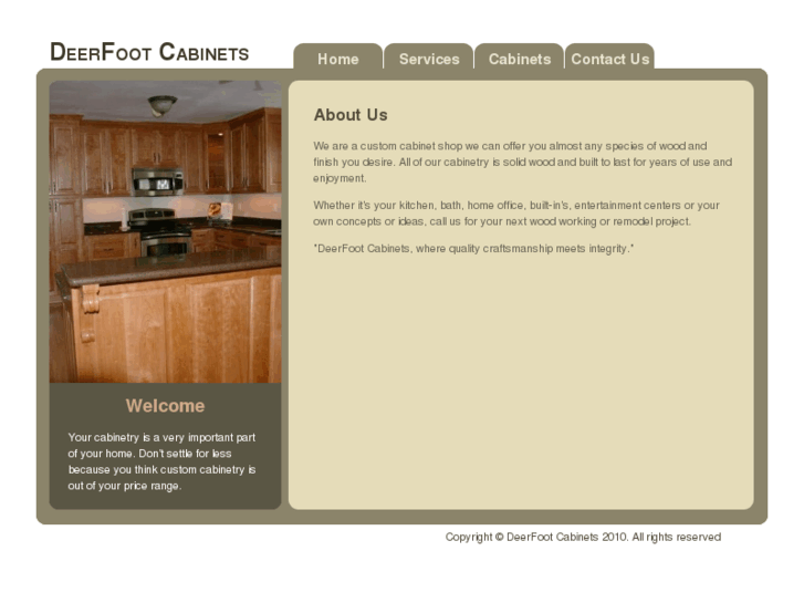 www.deerfootcabinets.com