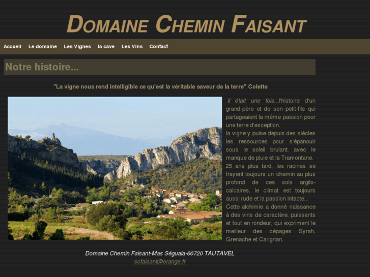 www.domainecheminfaisant.com