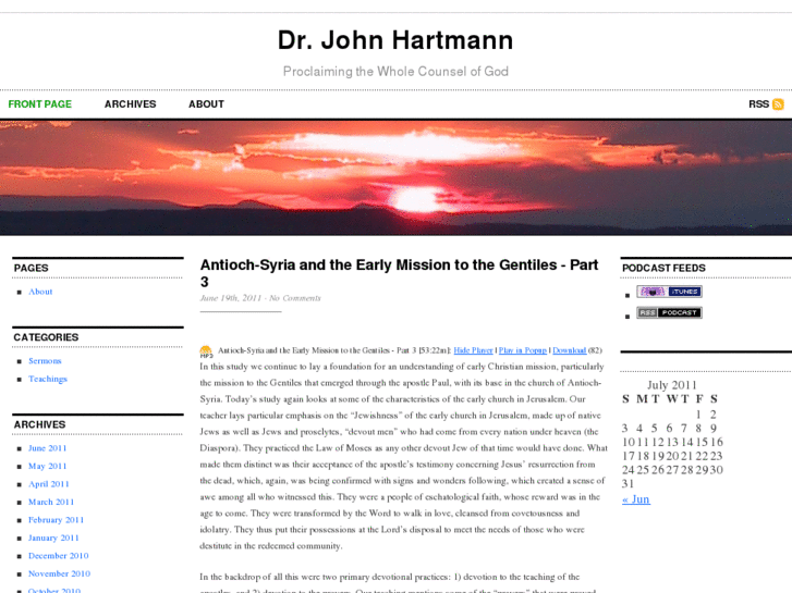 www.drjohnhartmann.net