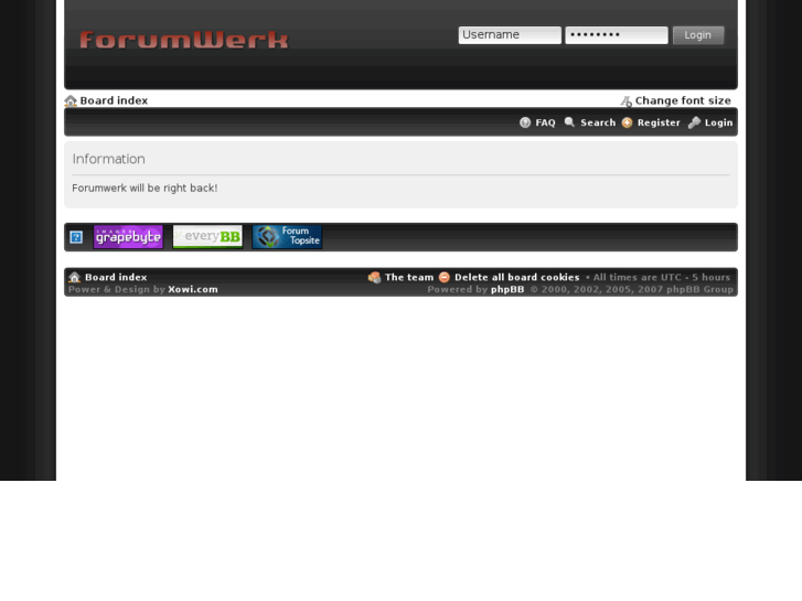 www.forumwerks.org
