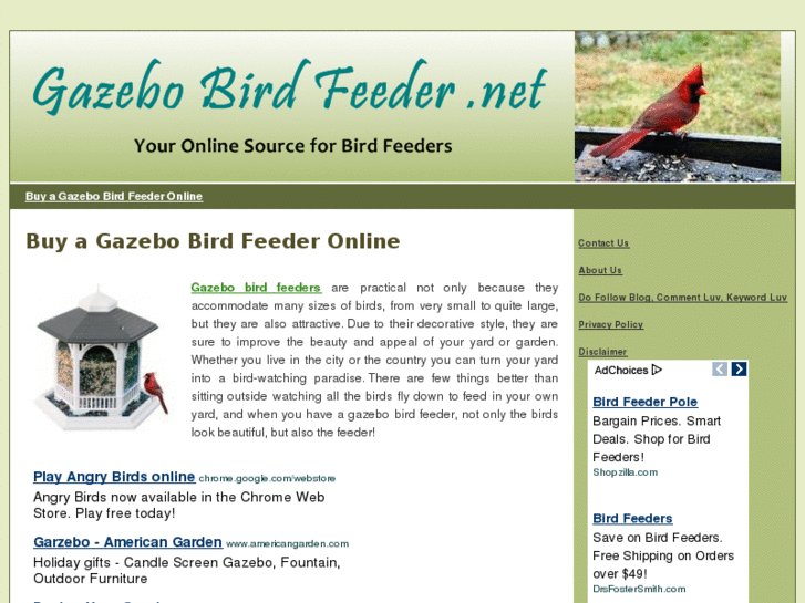 www.gazebobirdfeeder.net