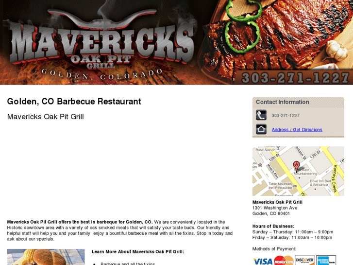 www.mavericksoakpitgrill.net