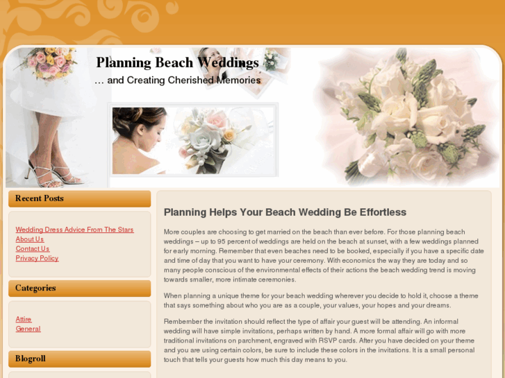 www.planningbeachweddings.com