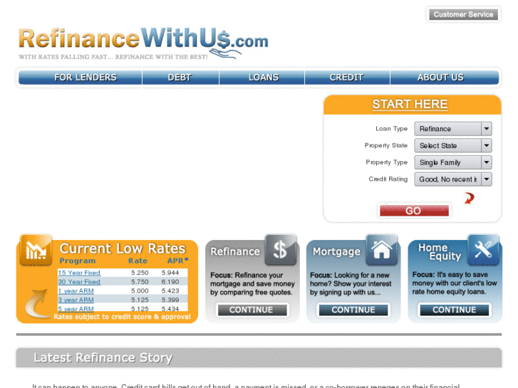 www.refinancewithus.com