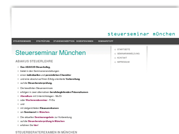 www.steuerseminar-muenchen.de