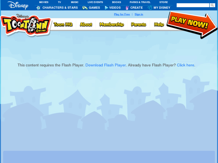 www.toontown.com