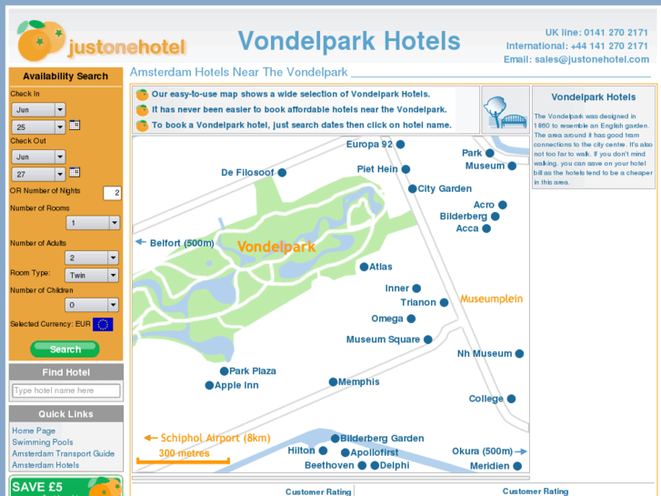 www.vondelparkhotels.co.uk