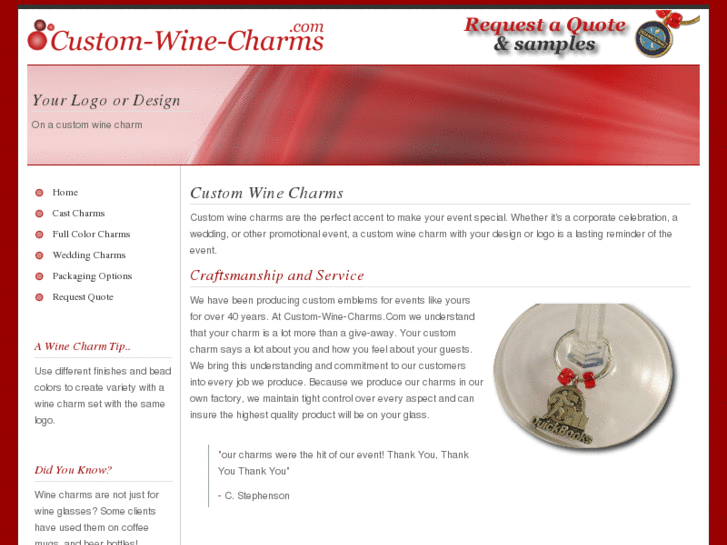 www.wine-glass-charms.com