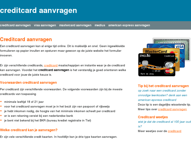 www.aanvragen-creditcard.com