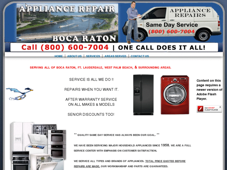 www.bocaratonappliancerepair1.com