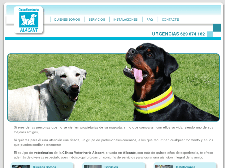 www.clinicaveterinarialacant.es