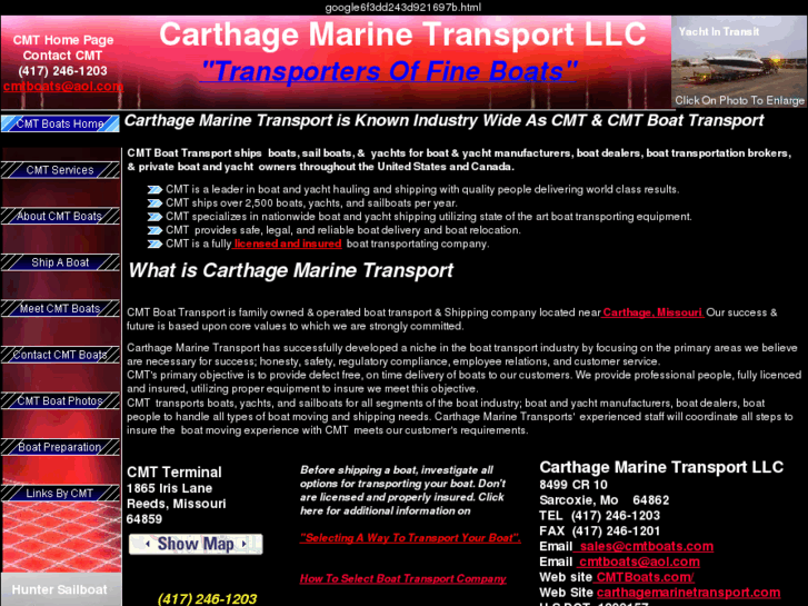 www.cmtboattransport.com