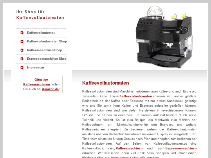 www.kaffeevollautomaten.co