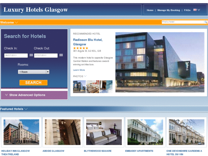 www.luxuryhotelsglasgow.com