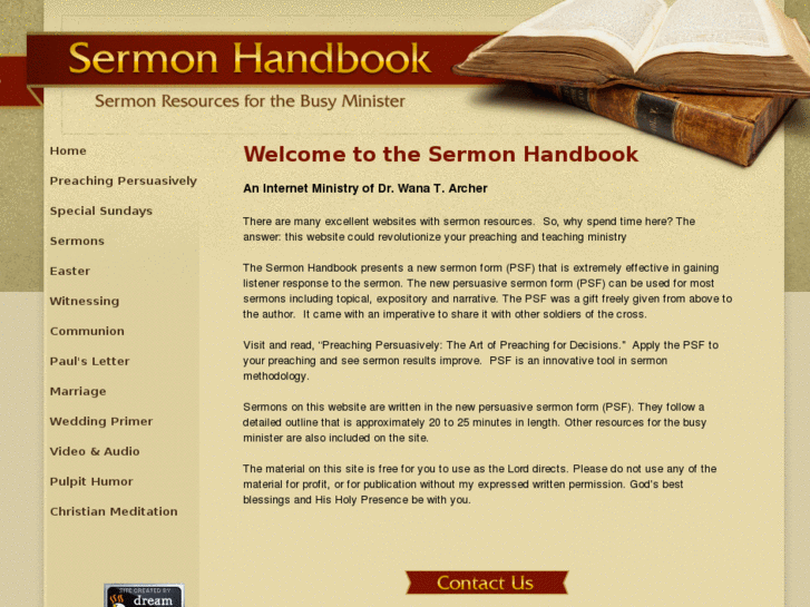 www.sermonhandbook.com