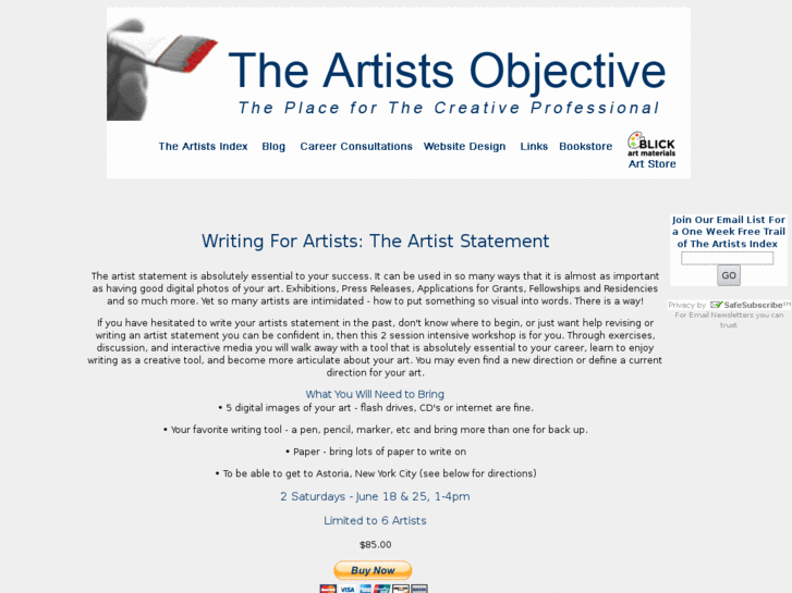 www.theartistobjective.com