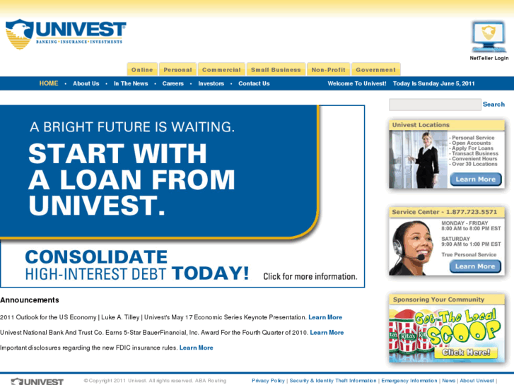 www.univest.net