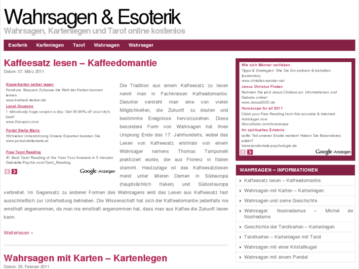 www.wahrsagen-esoterik.de