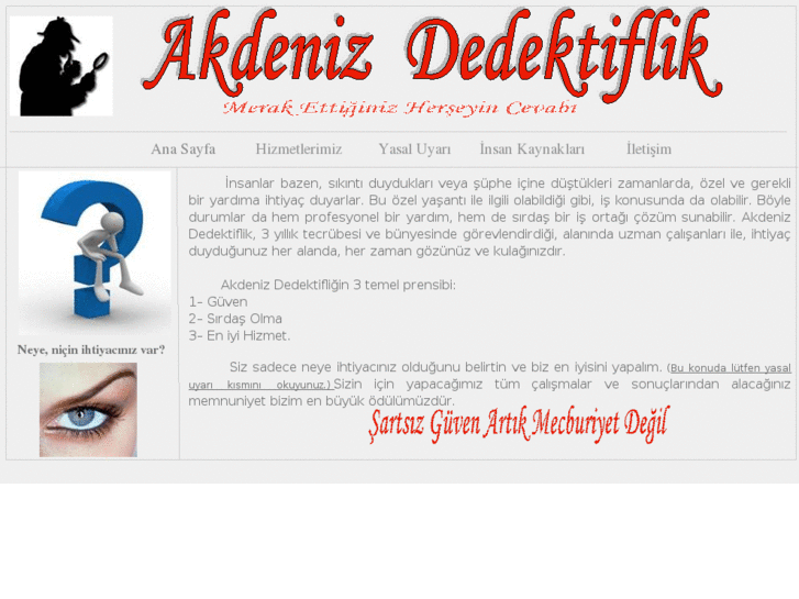 www.akdenizdedektiflik.com