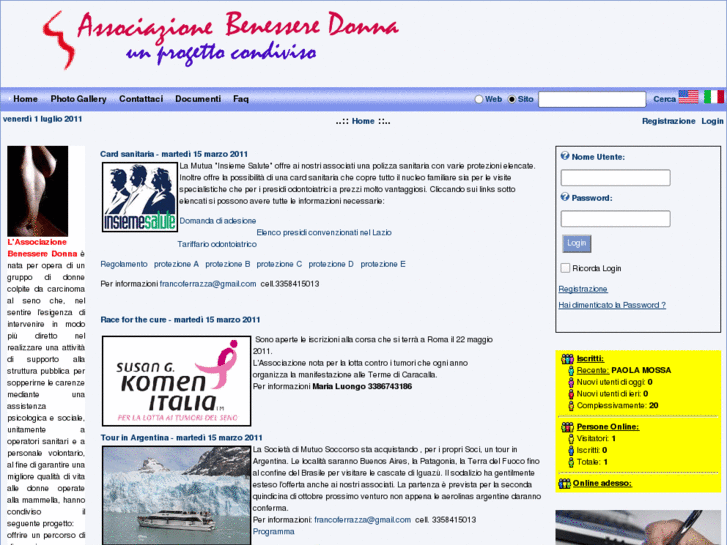 www.benesseredonna.info