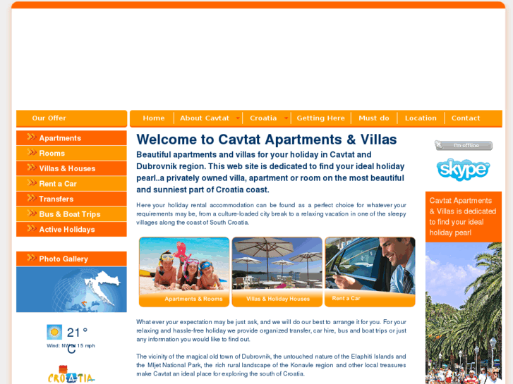 www.cavtat-apartments-villas.com