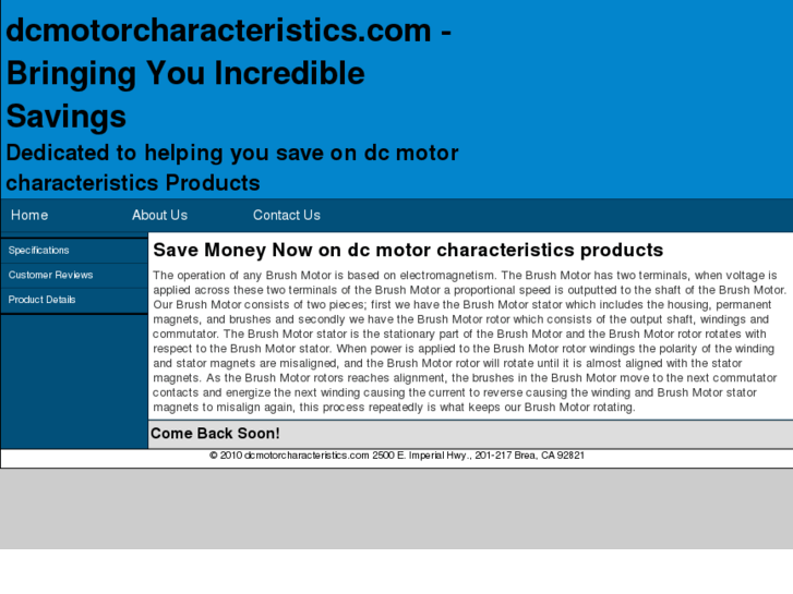 www.dcmotorcharacteristics.com