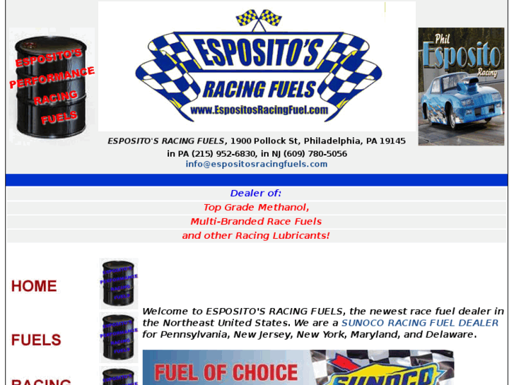 www.espositosracingfuels.com