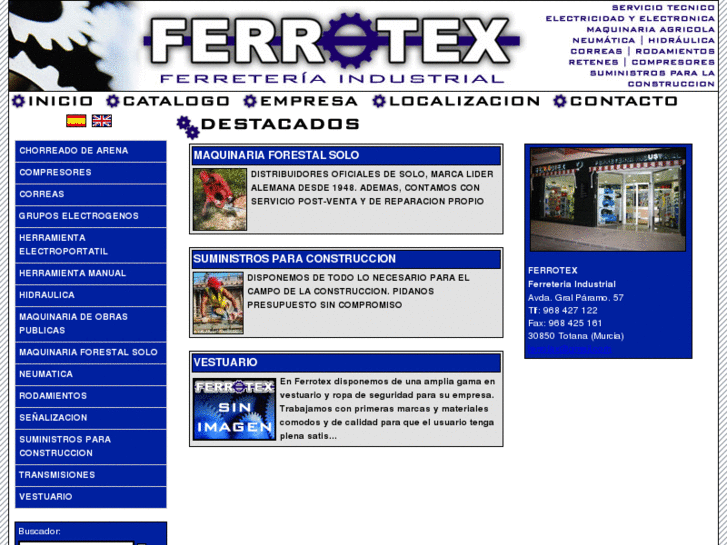 www.ferrotexsuministros.com