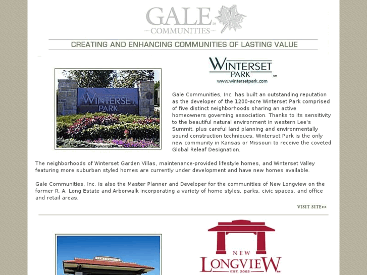 www.galecommunities.com