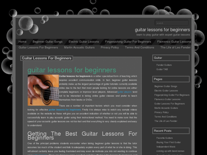 www.guitarlessonforbeginners.com