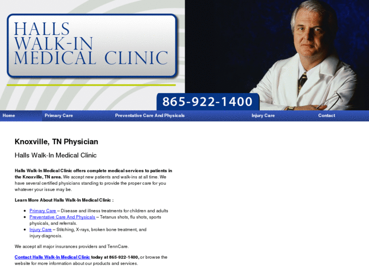 www.hallswalkinclinic.com