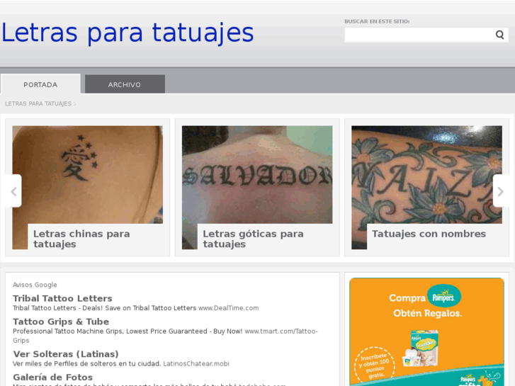 www.letrasparatatuajes.com