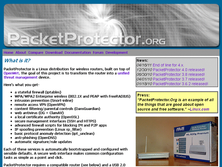 www.packetprotector.net