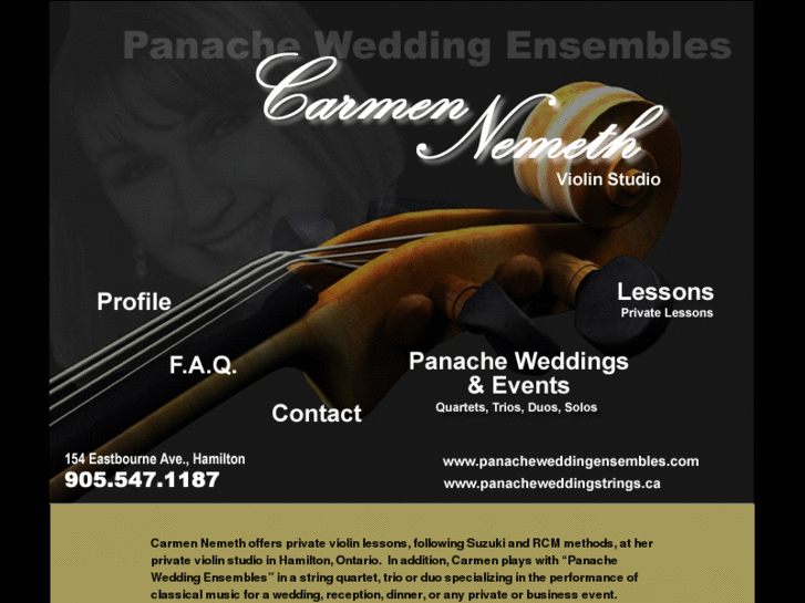 www.panacheweddingensembles.com