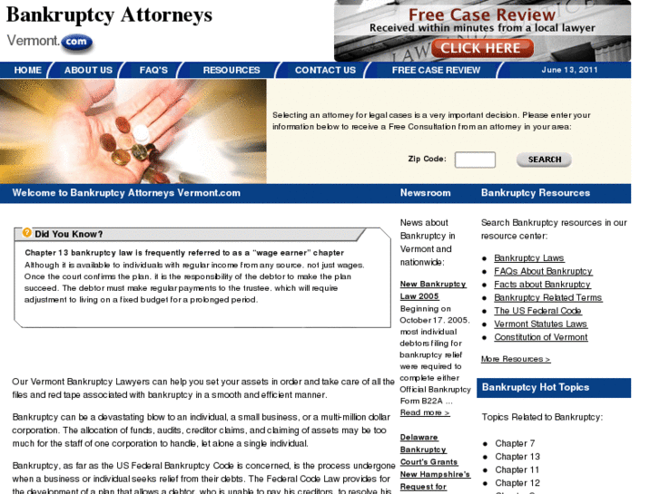 www.bankruptcyattorneysvermont.com