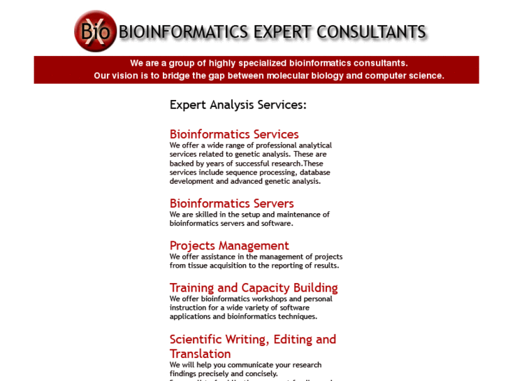 www.bioinfoexperts.com