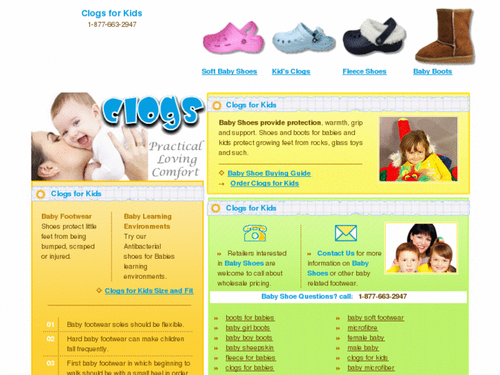 www.clogsforkids.com