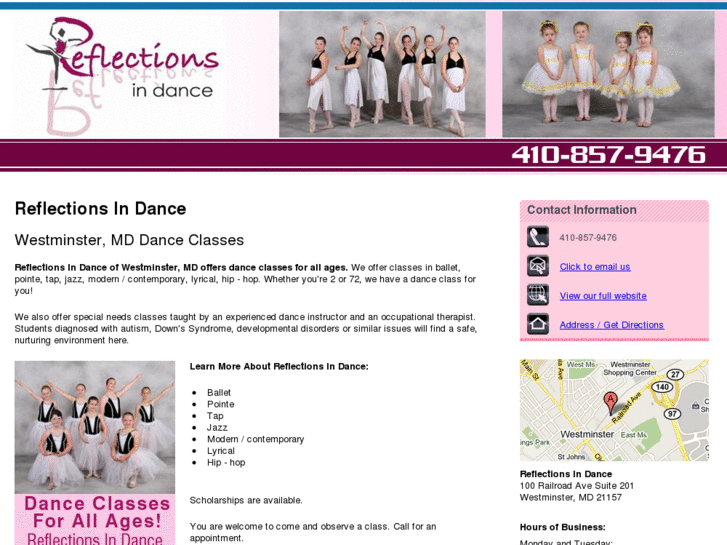 www.danceschoolwestminstermd.com