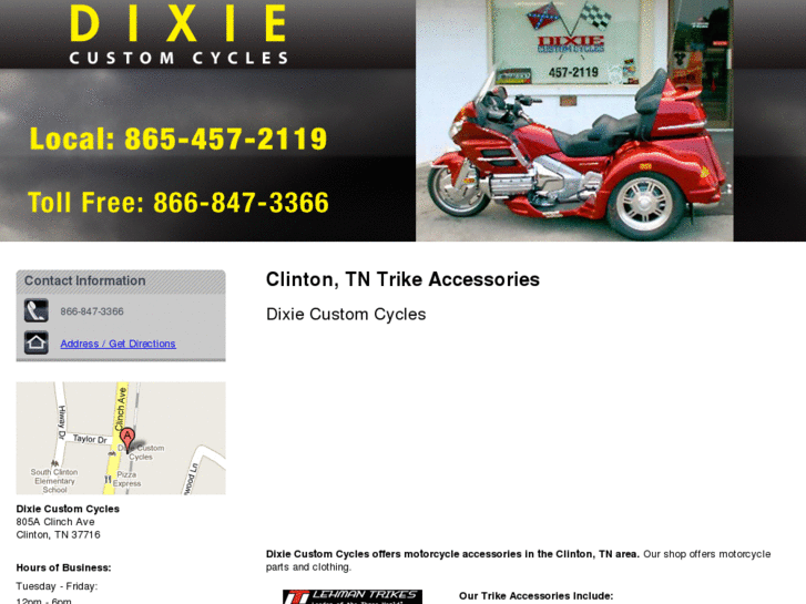 www.dixiecustomcyclestn.com