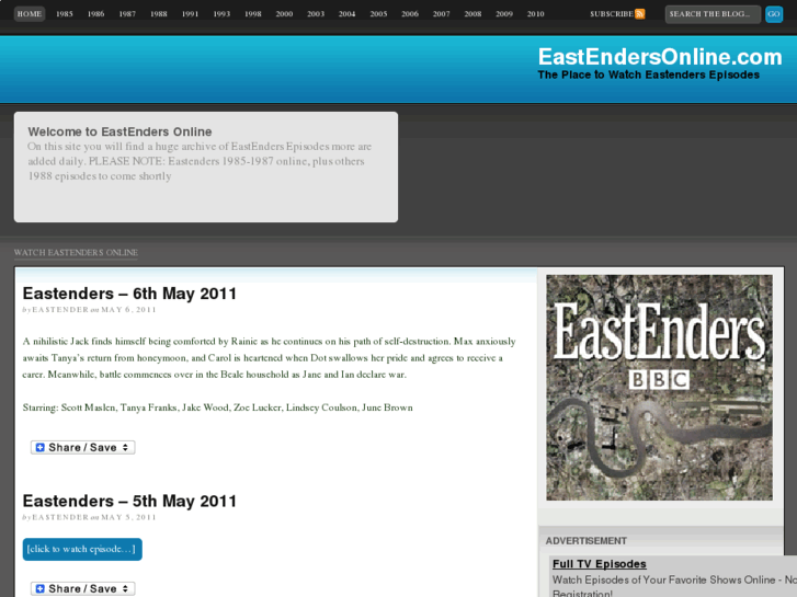 www.eastendersonline.com
