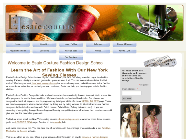 www.esaiecouturedesignschool.com