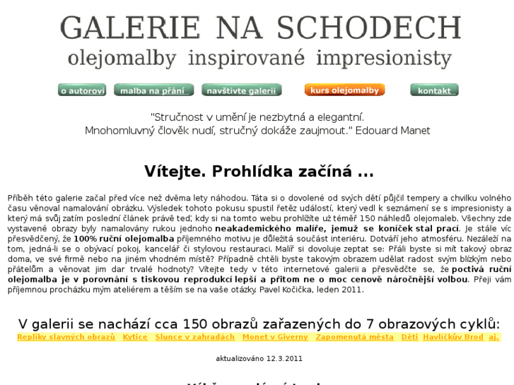 www.galerienaschodech.cz