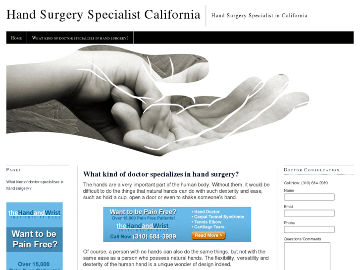 www.handsurgeryspecialistcalifornia.com