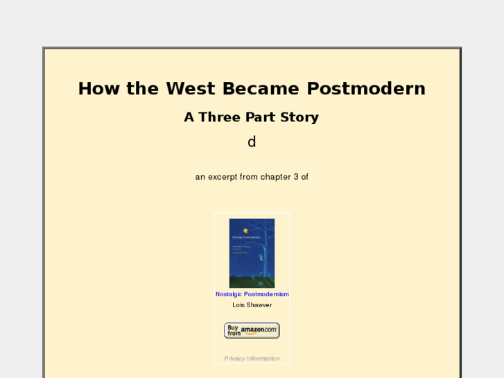 www.historyofpostmodernism.com