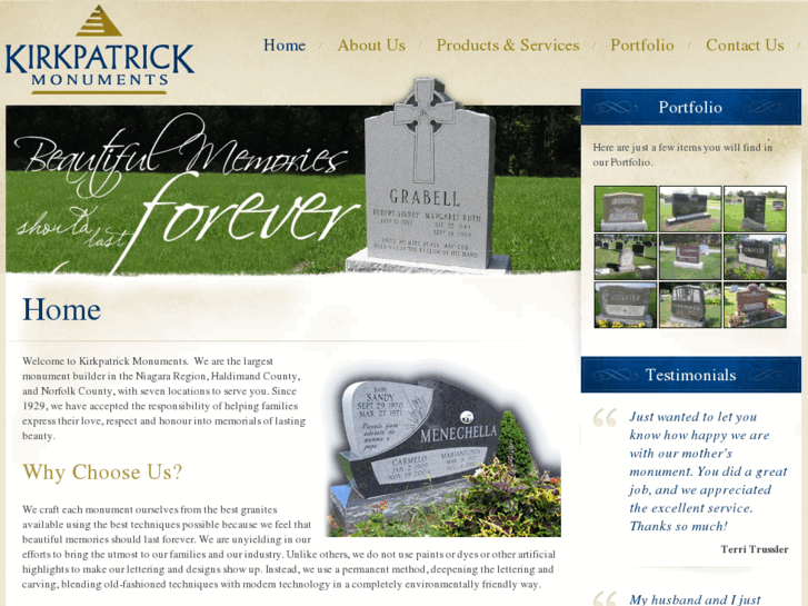 www.kirkpatrickmonuments.com