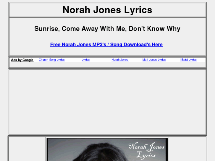 www.norahjoneslyrics.com