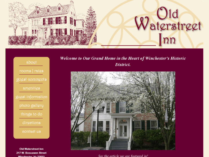 www.oldwaterstreetinn.com