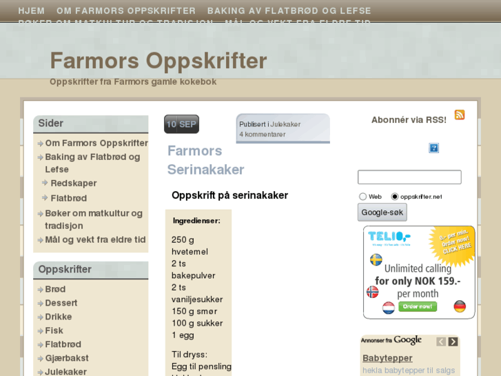 www.oppskrifter.net